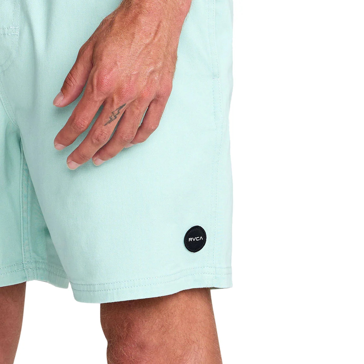 RVCA Escape Elastic Shorts - Blue Haze - Image 5