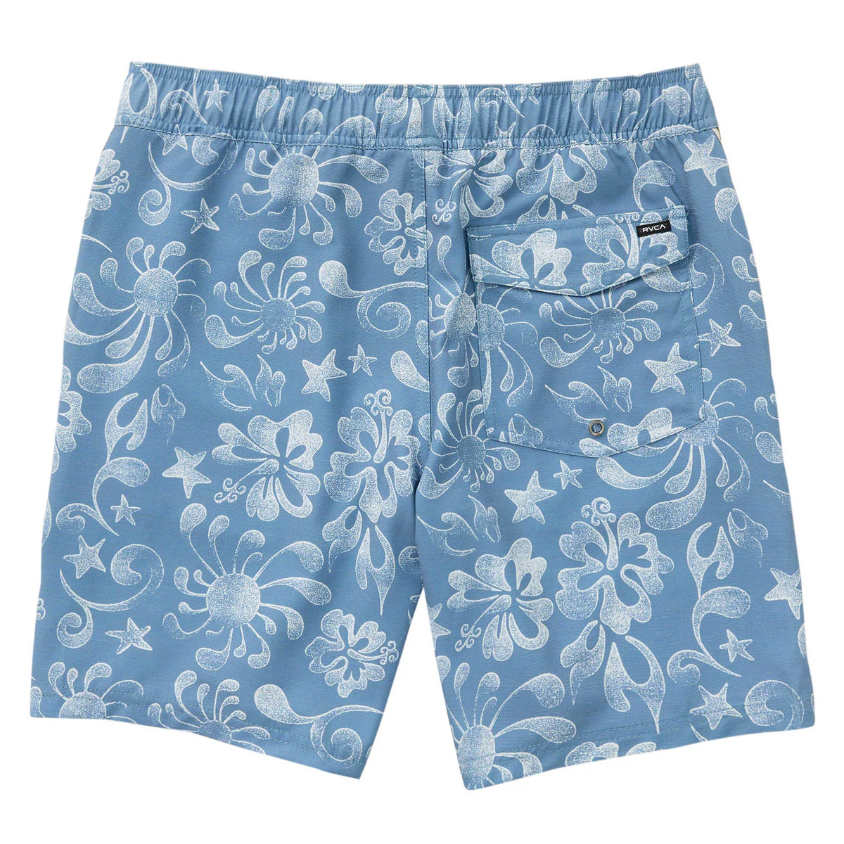 RVCA Local Aloha Elastic 19 Boardshorts - Light Blue - Image 2
