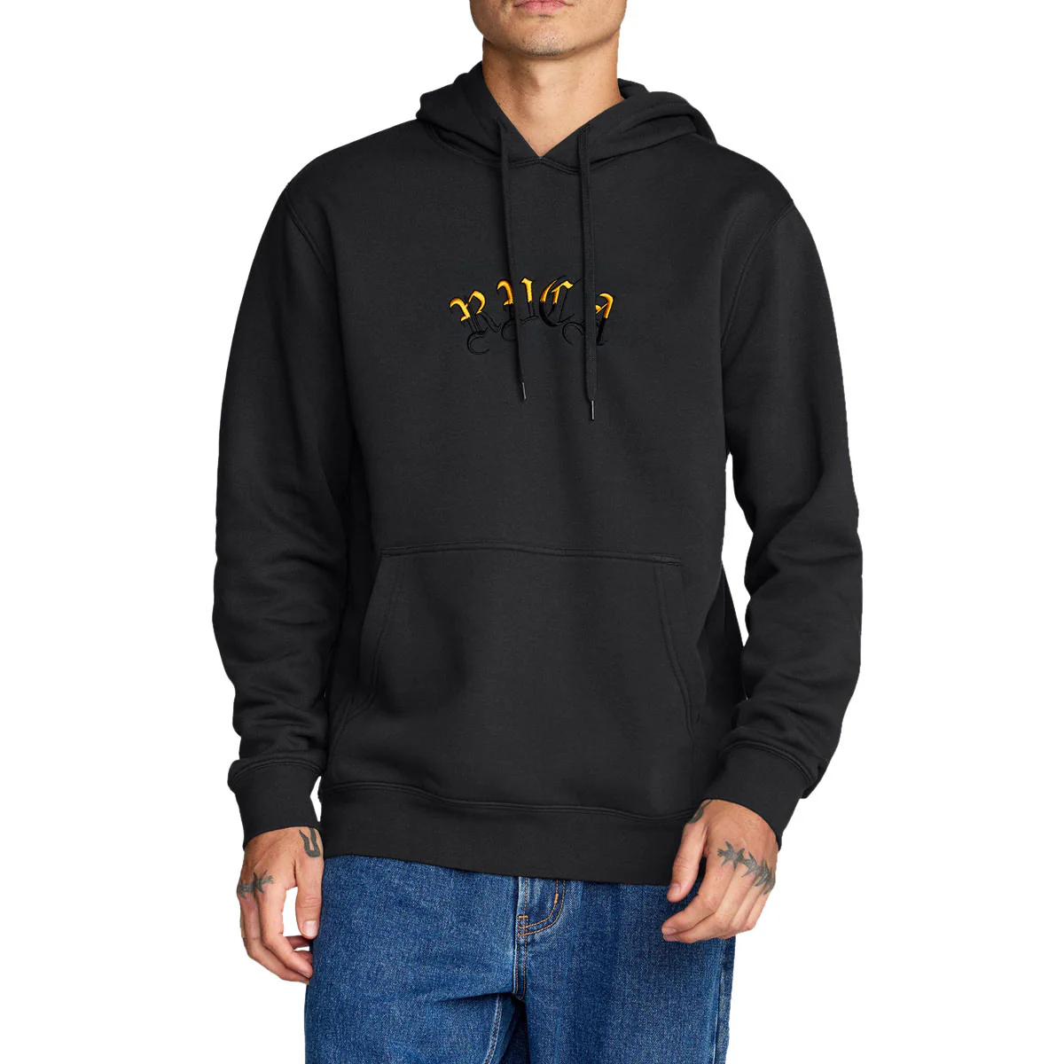 RVCA Olde RVCA Hoodie - Pirate Black