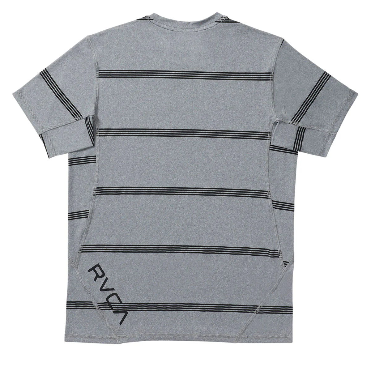 RVCA Sport Vent Stripe Shirt - Heather Grey - Image 6