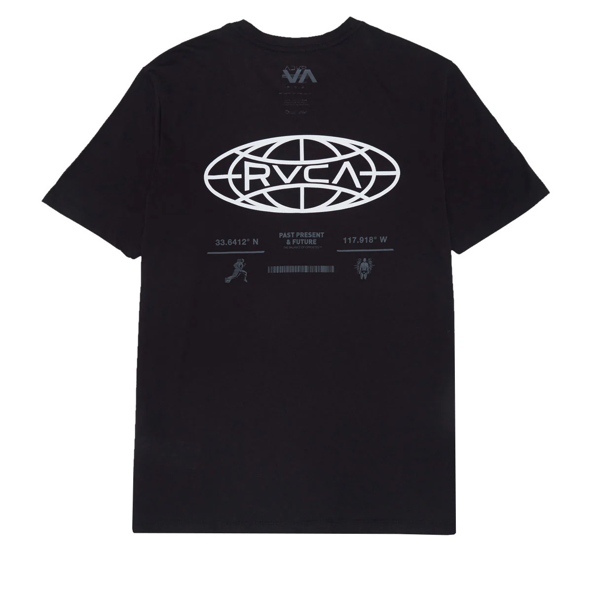 RVCA Va Wide Range T-Shirt - Black