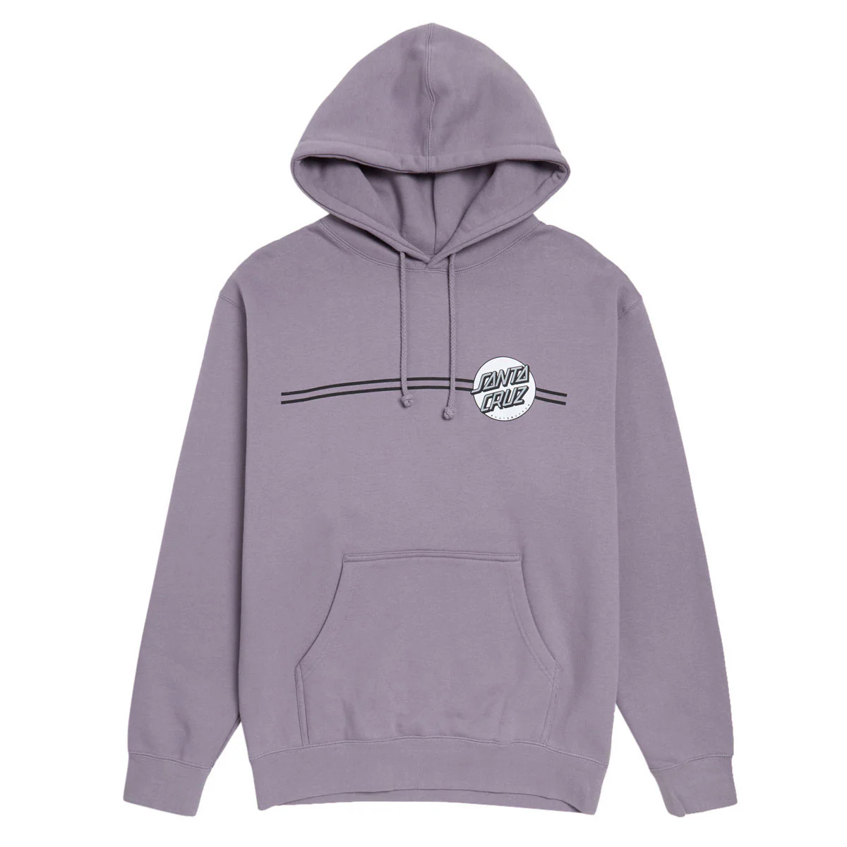 Santa Cruz Other Dot Hoodie - Plum/White/Silver