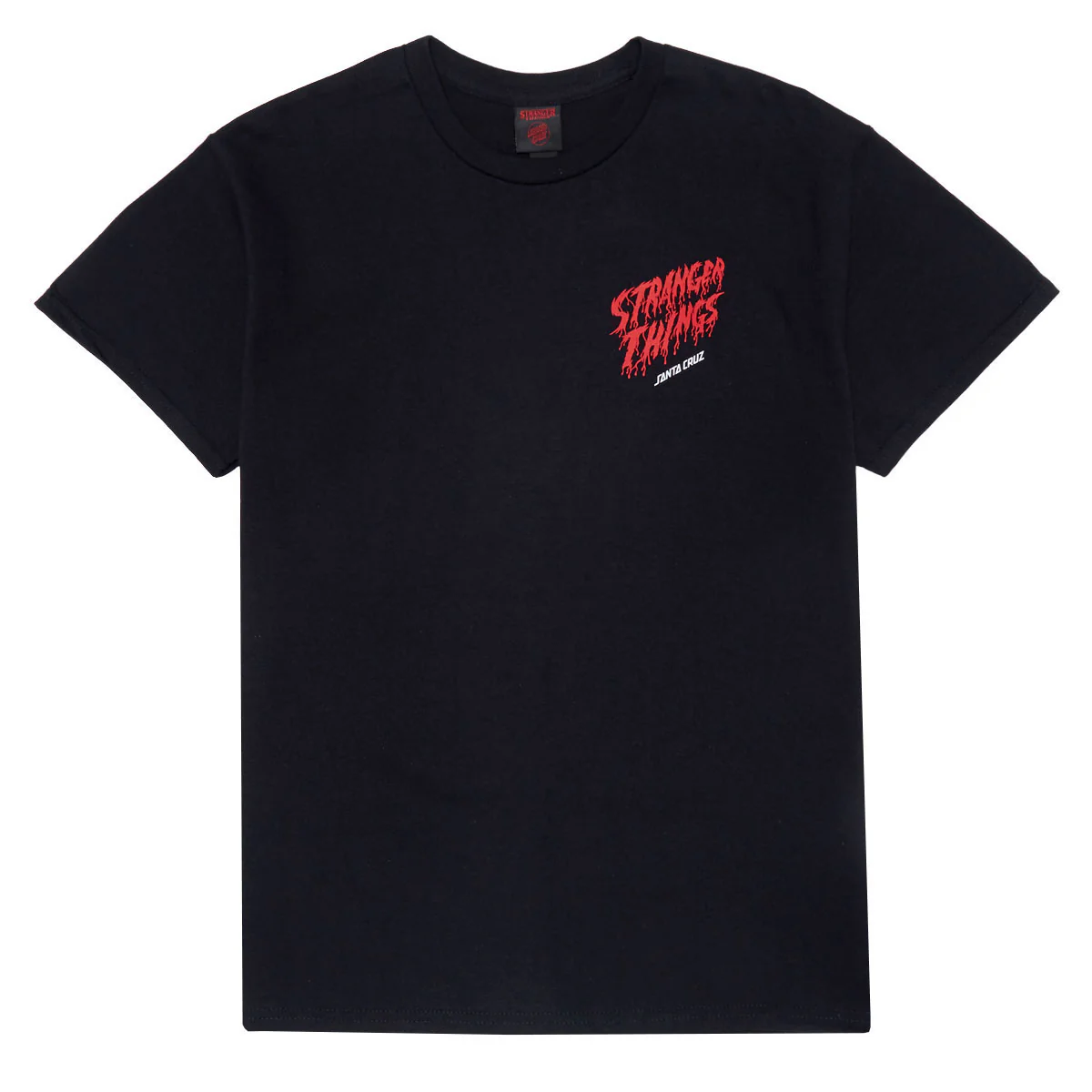 Santa Cruz x Stranger Things Eddie Slasher T-Shirt - Black