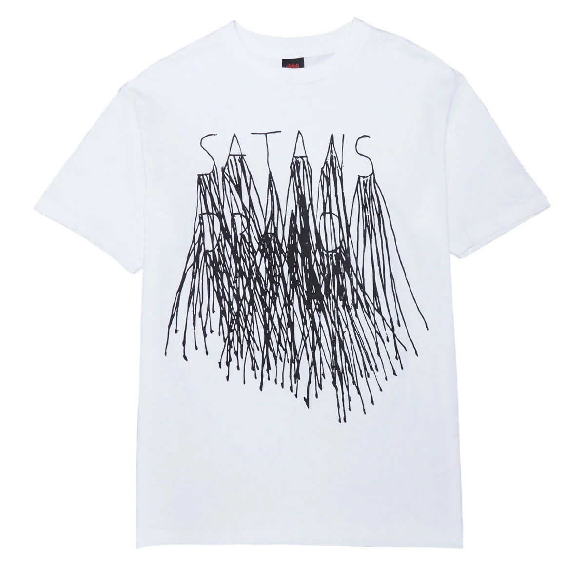 Satan's Drano Owen Bishop T-Shirt - White