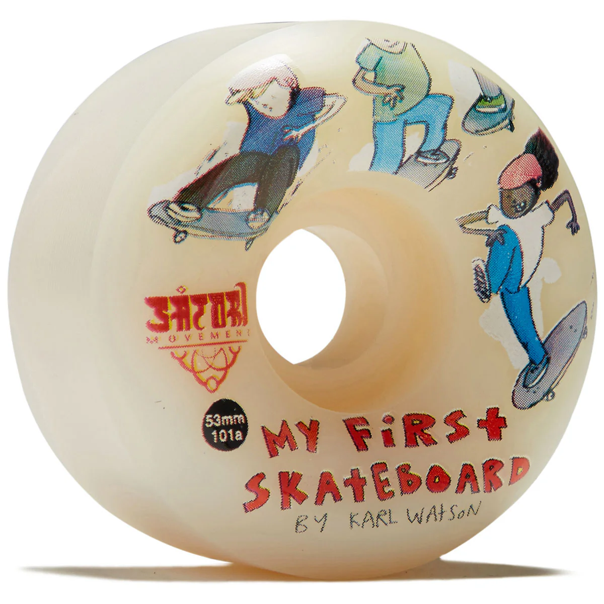 Satori Movement My First Conical 101a Skateboard Wheels - 53mm