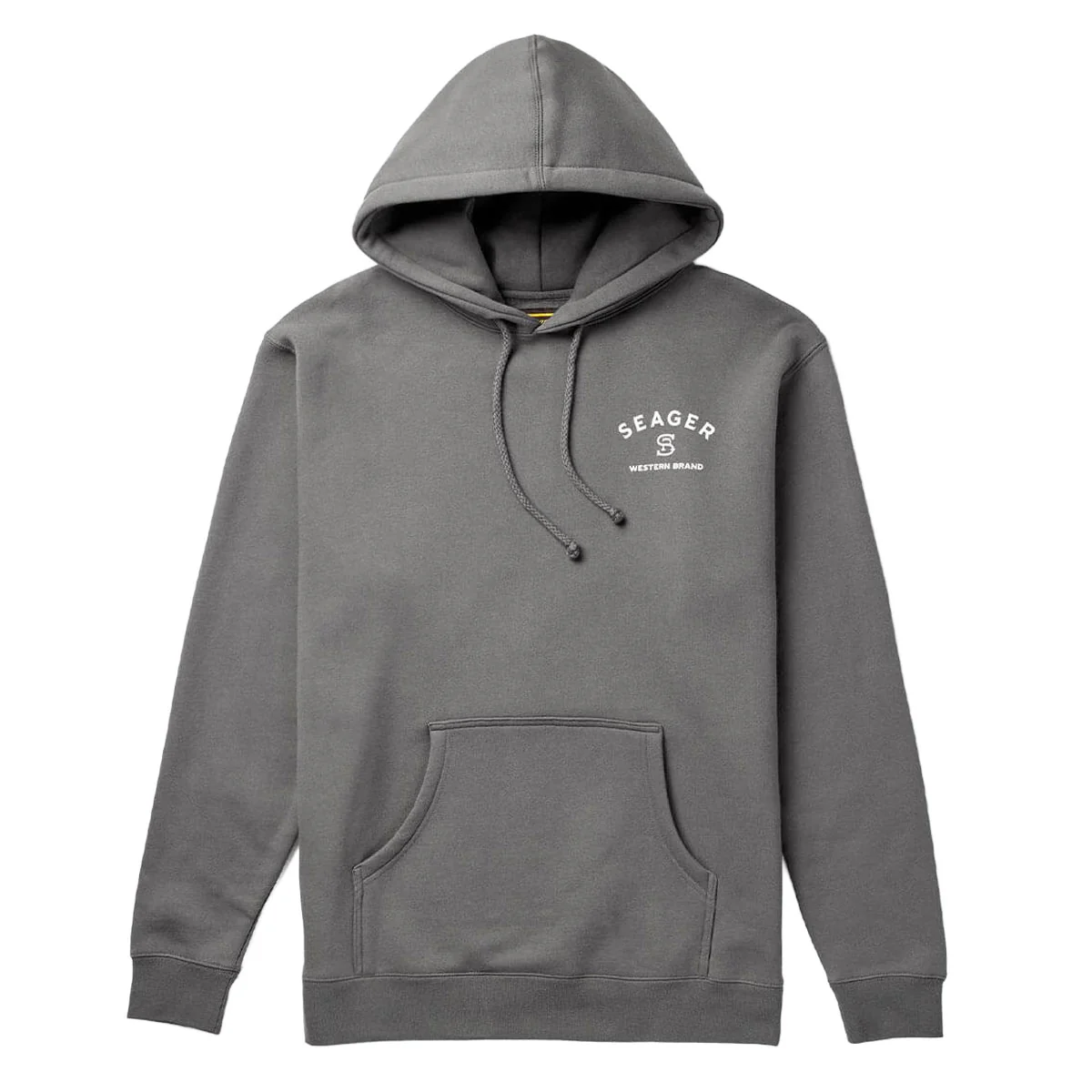 Seager Branded Hoodie - Charcoal