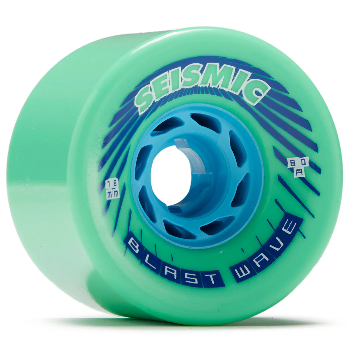 Seismic Blast Wave 80a Longboard Wheels - Mint - 78mm