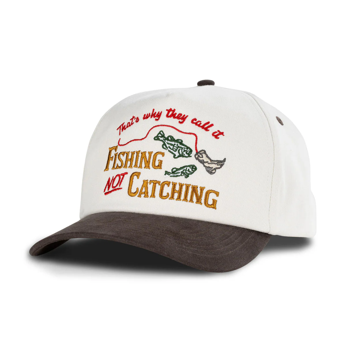 Sendero Not Catching Hat - Cream/Brown