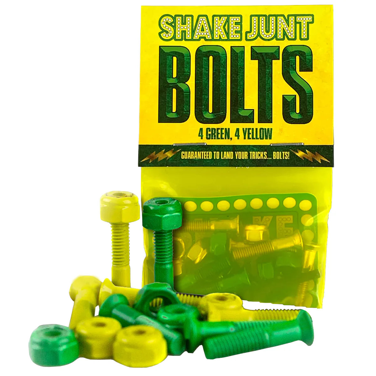 Shake Junt 7/8" Phillips Hardware - Green/Yellow