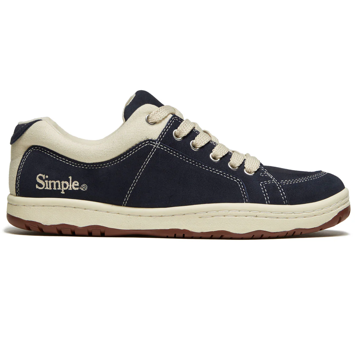 Simple OS Suede Shoes - Navy