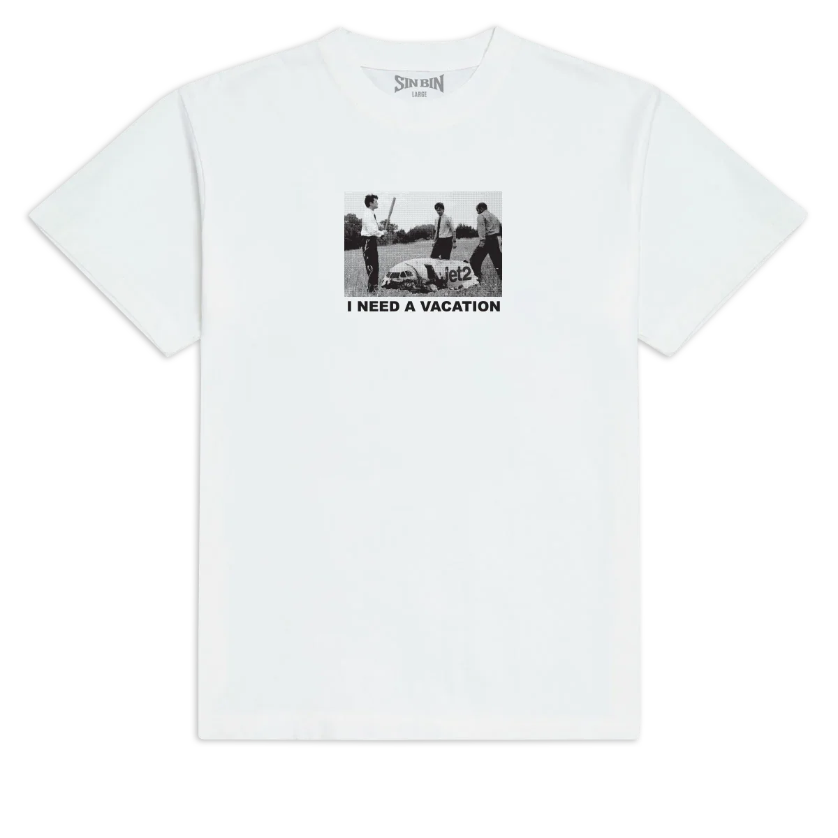 Sin Bin Anti Holiday T-Shirt - White