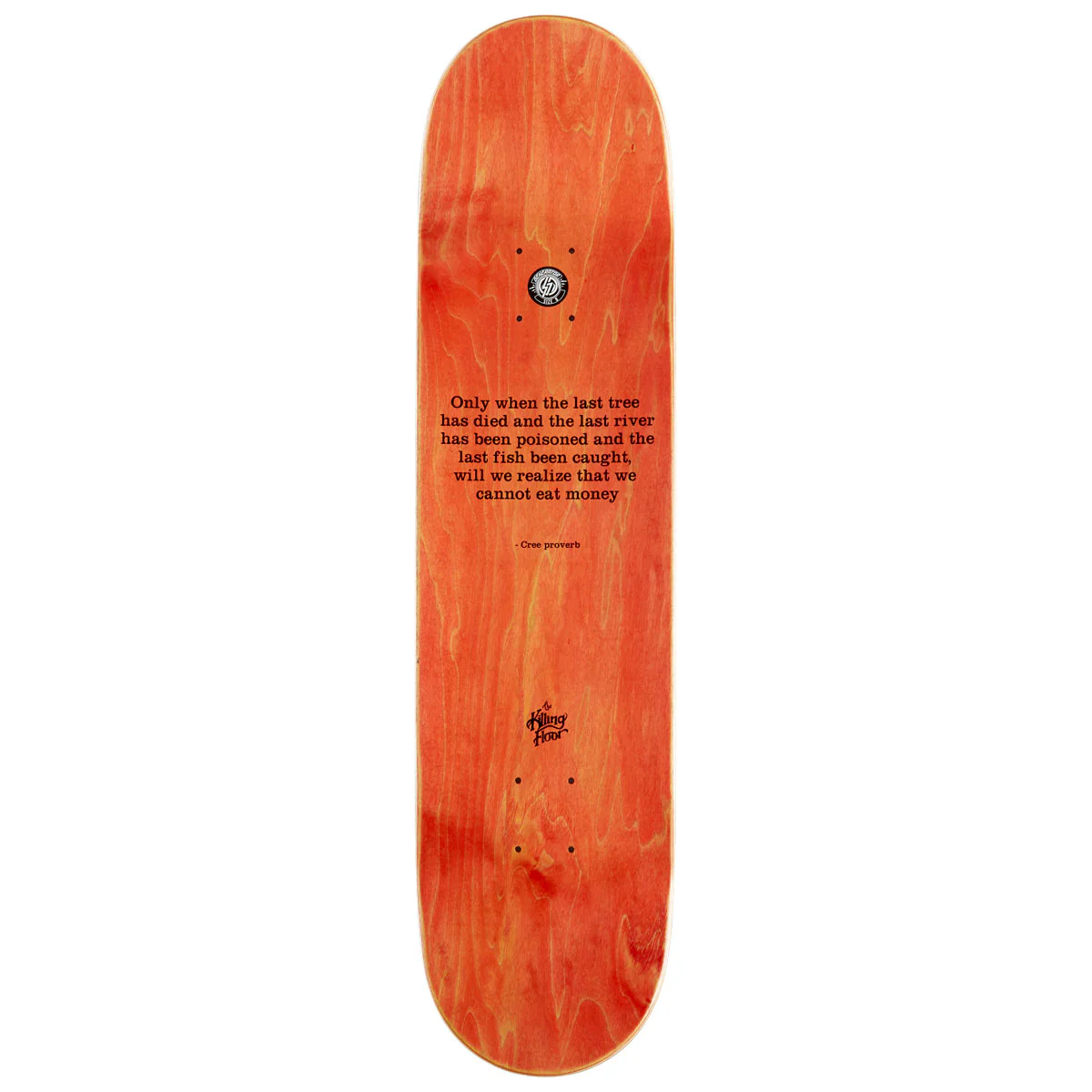 The Killing Floor Caution Kids At Play Skateboard Deck - 8.50" - Image 2