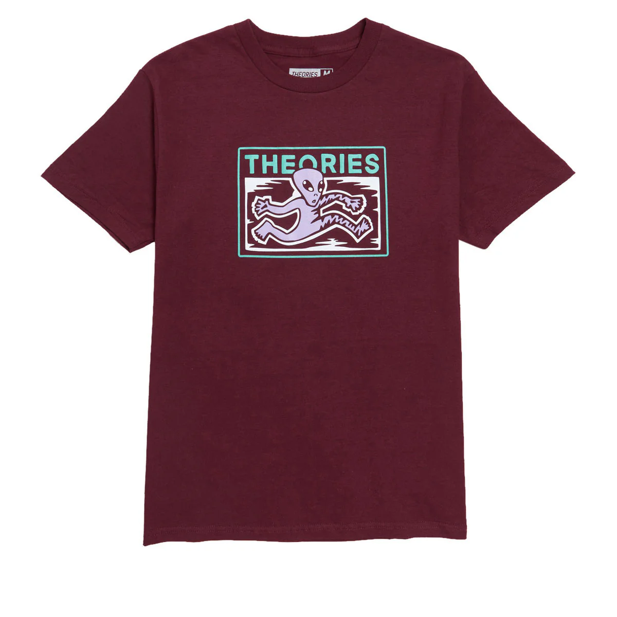 Theories Enigma T-Shirt - Burgundy