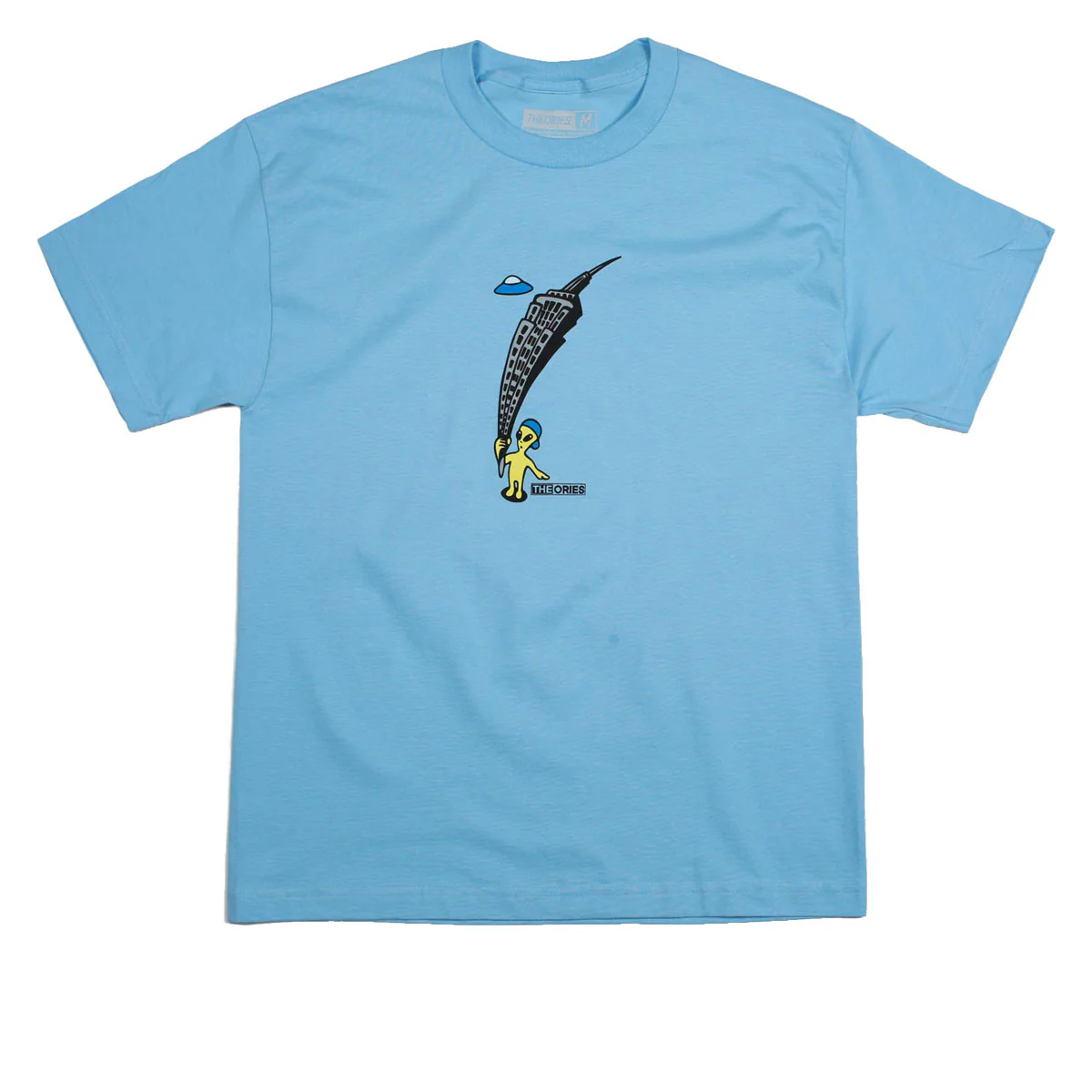 Theories Rave Kid T-Shirt - Light Blue