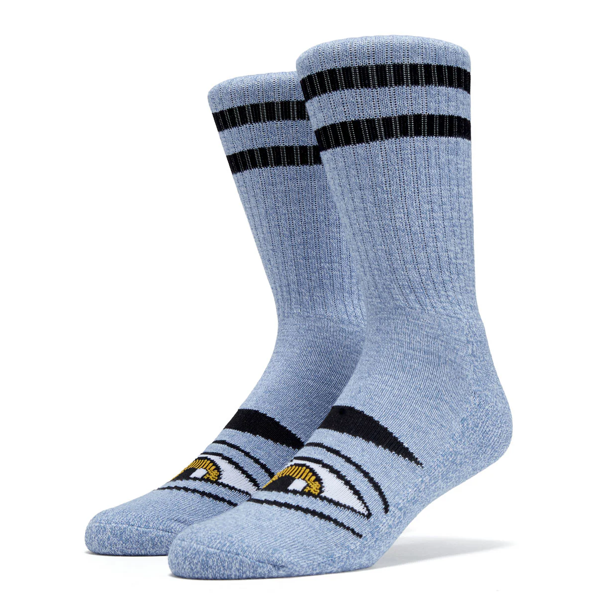 Toy Machine Heather Sect Eye Socks - Sea Blue