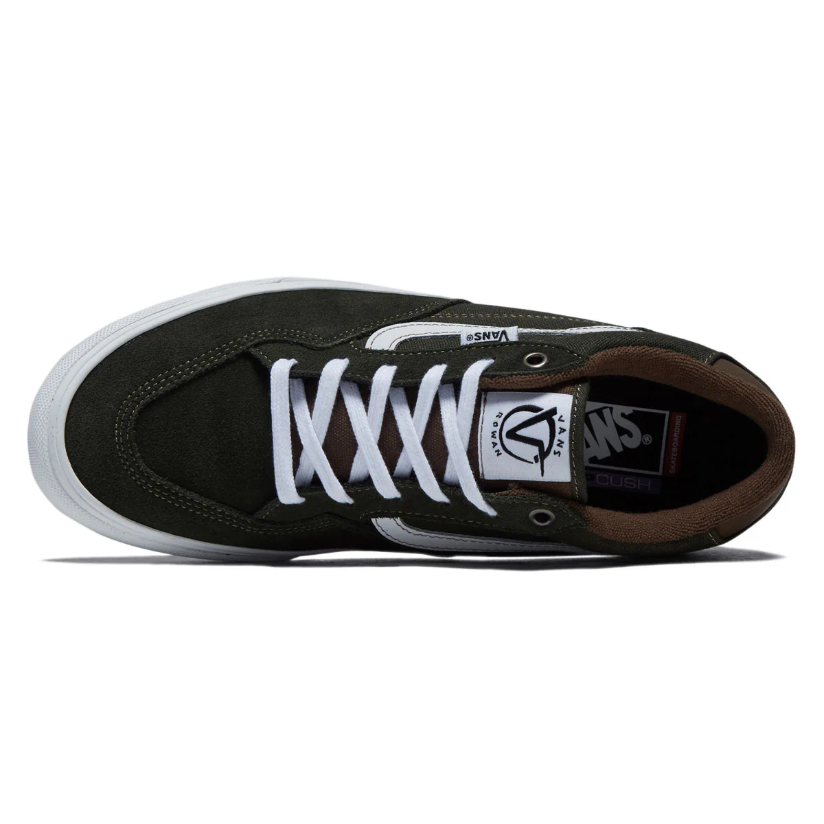 Vans Rowan Shoes - Green/Brown - Image 3