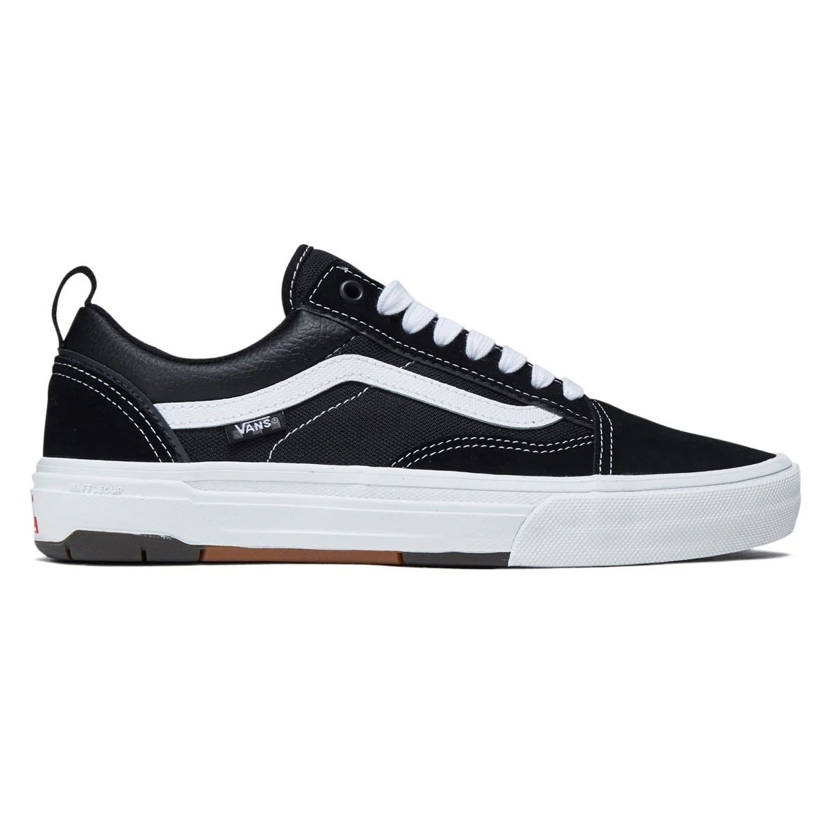 Vans Skate Old Skool Wafflecup Shoes - Black/White