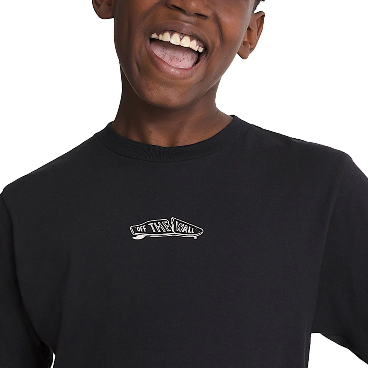 Vans Youth Crestline T-Shirt - Black - Image 5