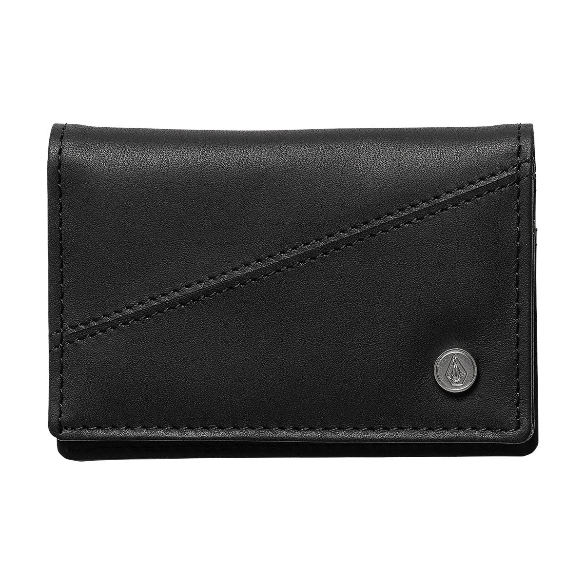 Volcom Straight Up Cardholder Wallet - Black