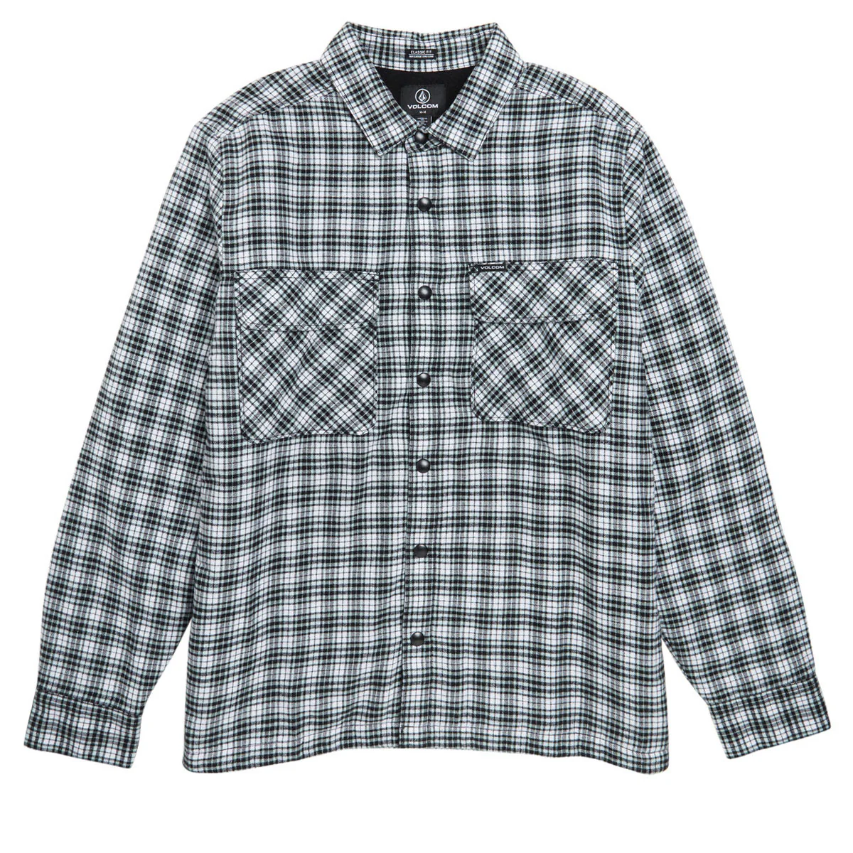 Volcom Wilderstone Long Sleeve Shirt - Dirty White