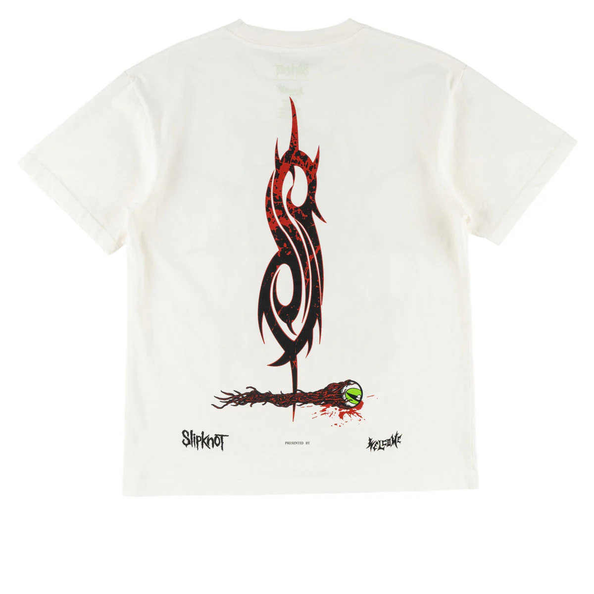 Welcome x Slipknot Spit It Out T-Shirt - White - Image 2