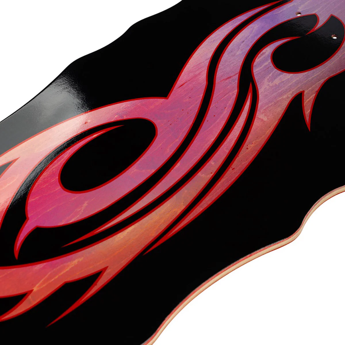 Welcome x Slipknot Tribal S On Widow Skateboard Complete - Purple/Red Stain - 10.00" - Image 4