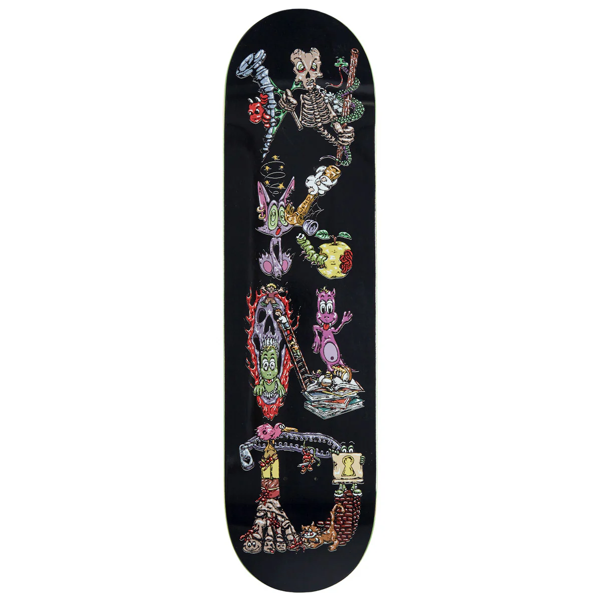 WKND Dusted Team MC Skateboard Deck - Black - 8.25"