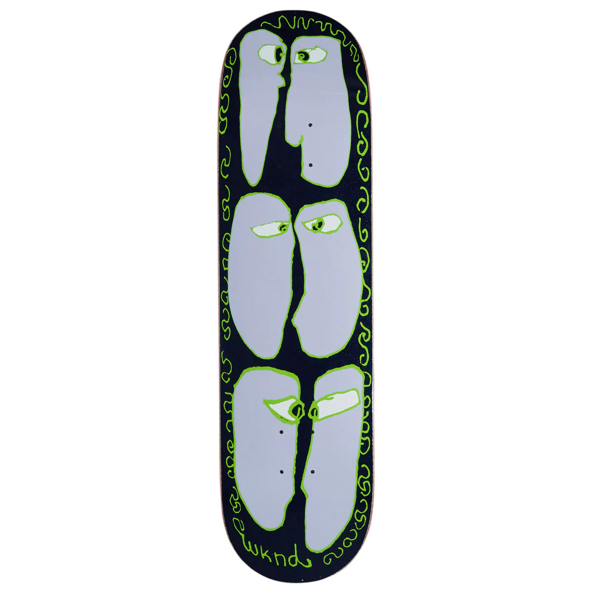 WKND Enzyme B.E.E.F WB Skateboard Deck - Black - 8.25"
