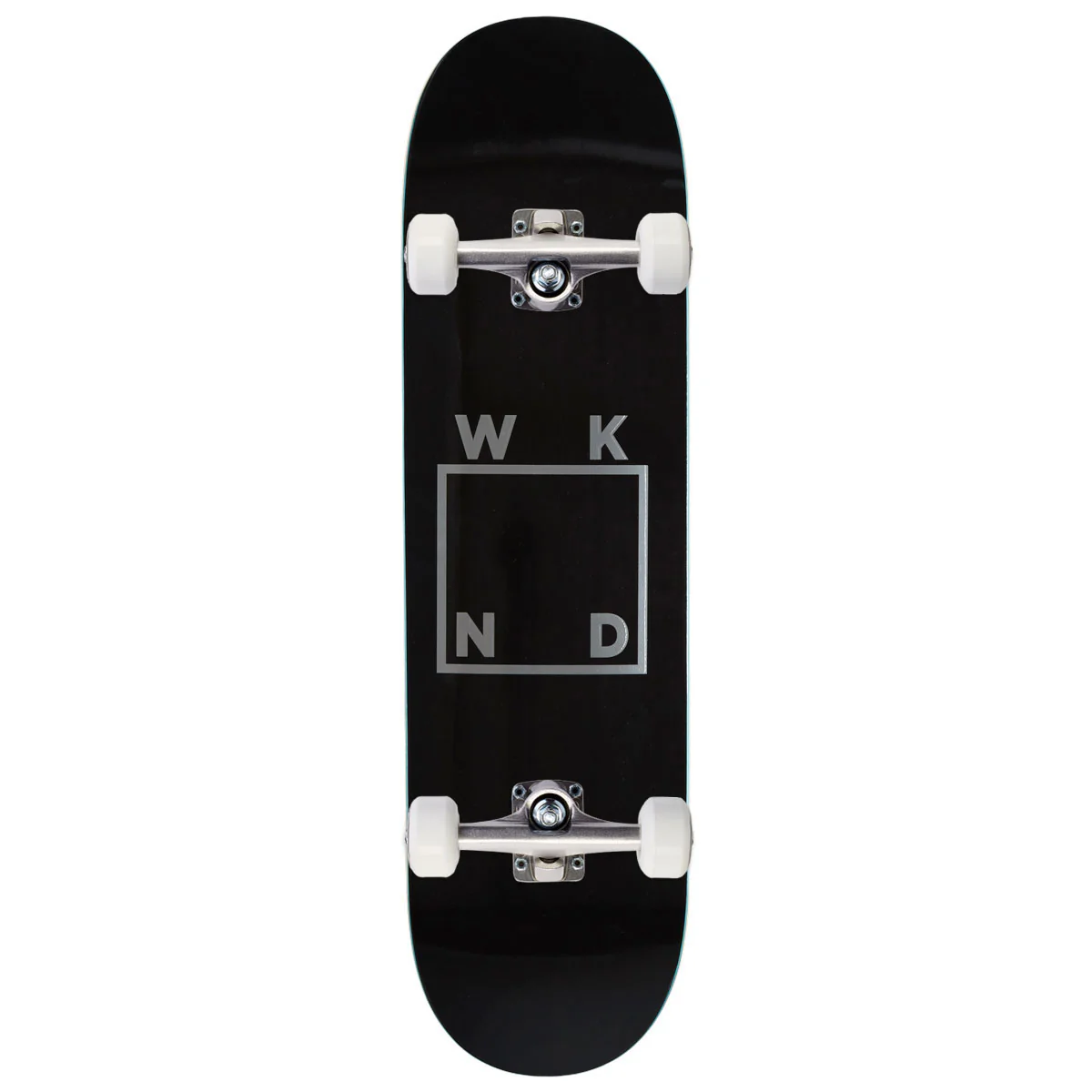 WKND Logo PS Skateboard Complete - Black/Silver - 8.375"