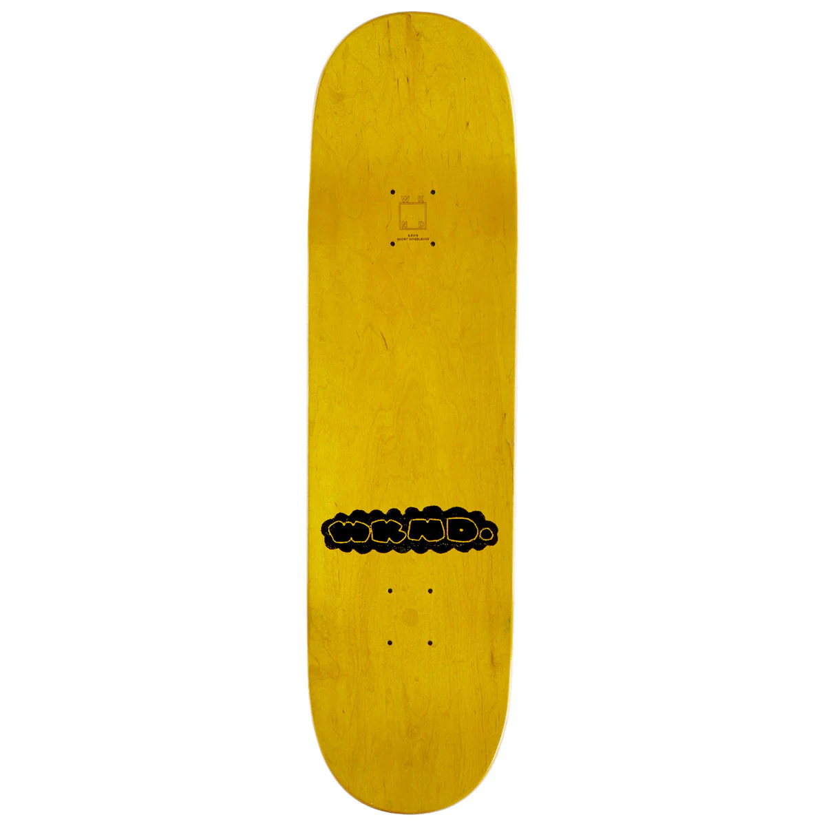 WKND Shortcut Karsten Kleppan WB Skateboard Deck - Red - 8.50" - Image 2