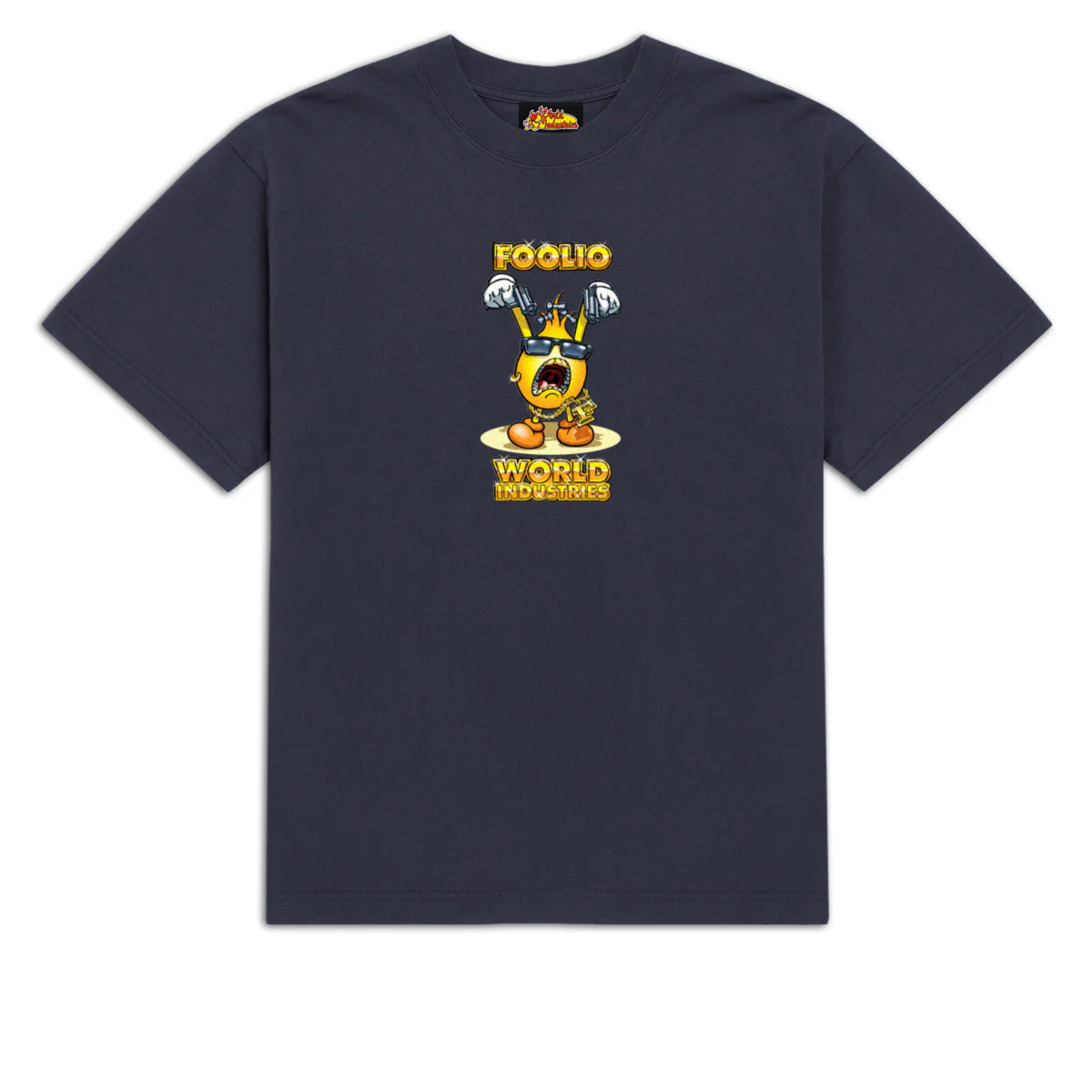 World Industries Foolio T-Shirt - Vintage Navy - MD