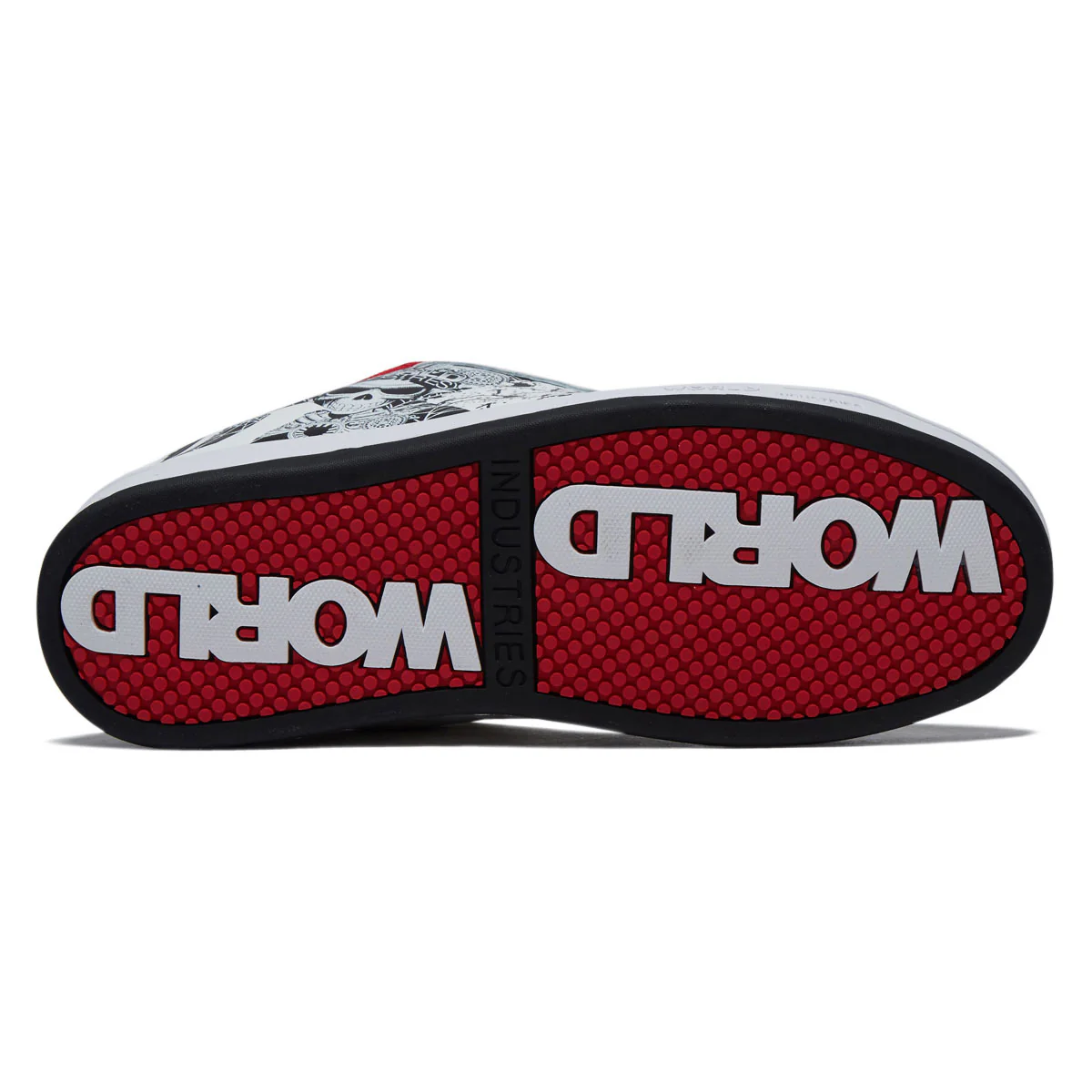 World Industries Reflect Shoes - White/Black/Red - Image 4