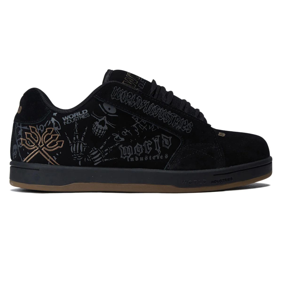 World Industries Smith Bones Shoes - Black/Grey/Tan