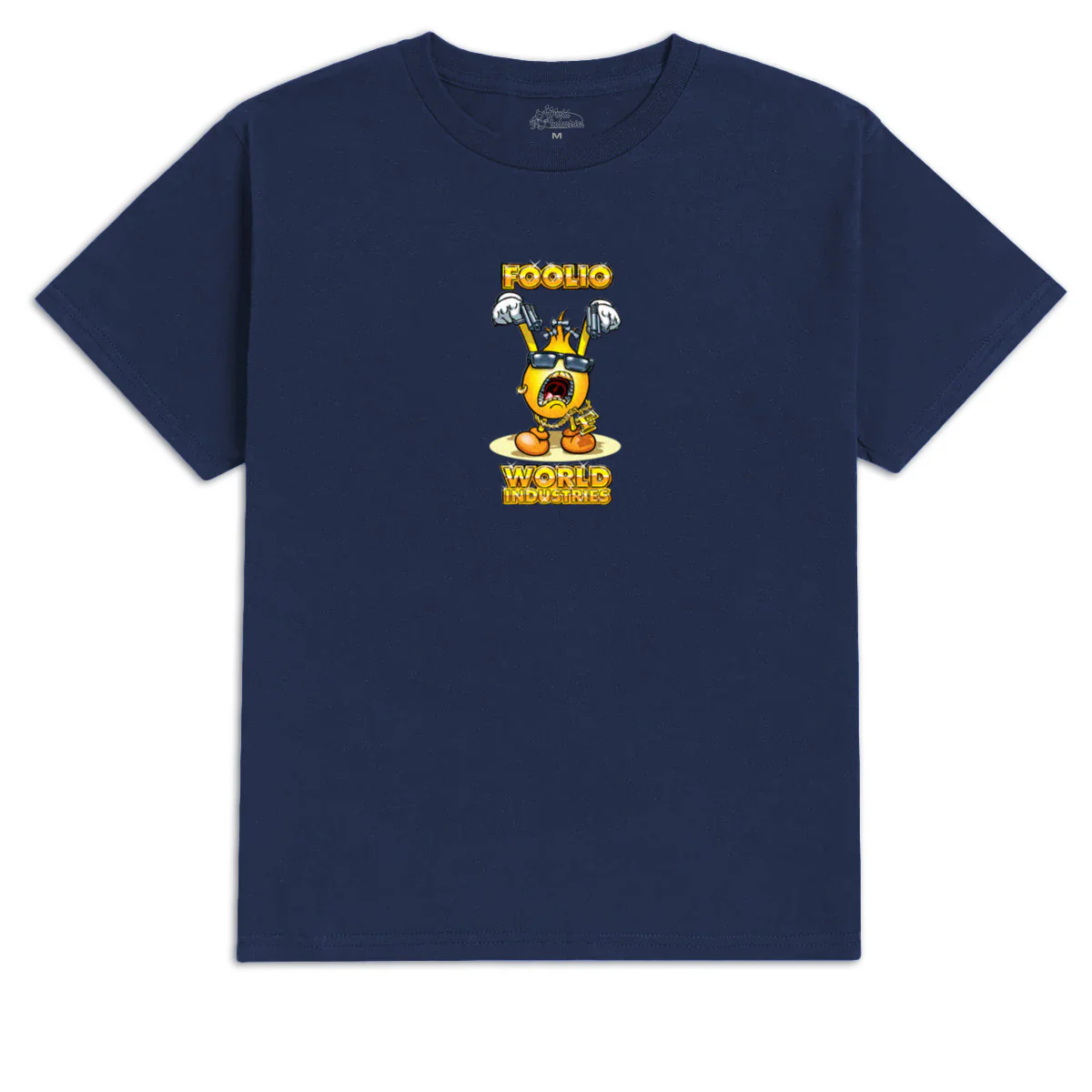 World Industries Youth Foolio T-Shirt - Vintage Navy - YLG