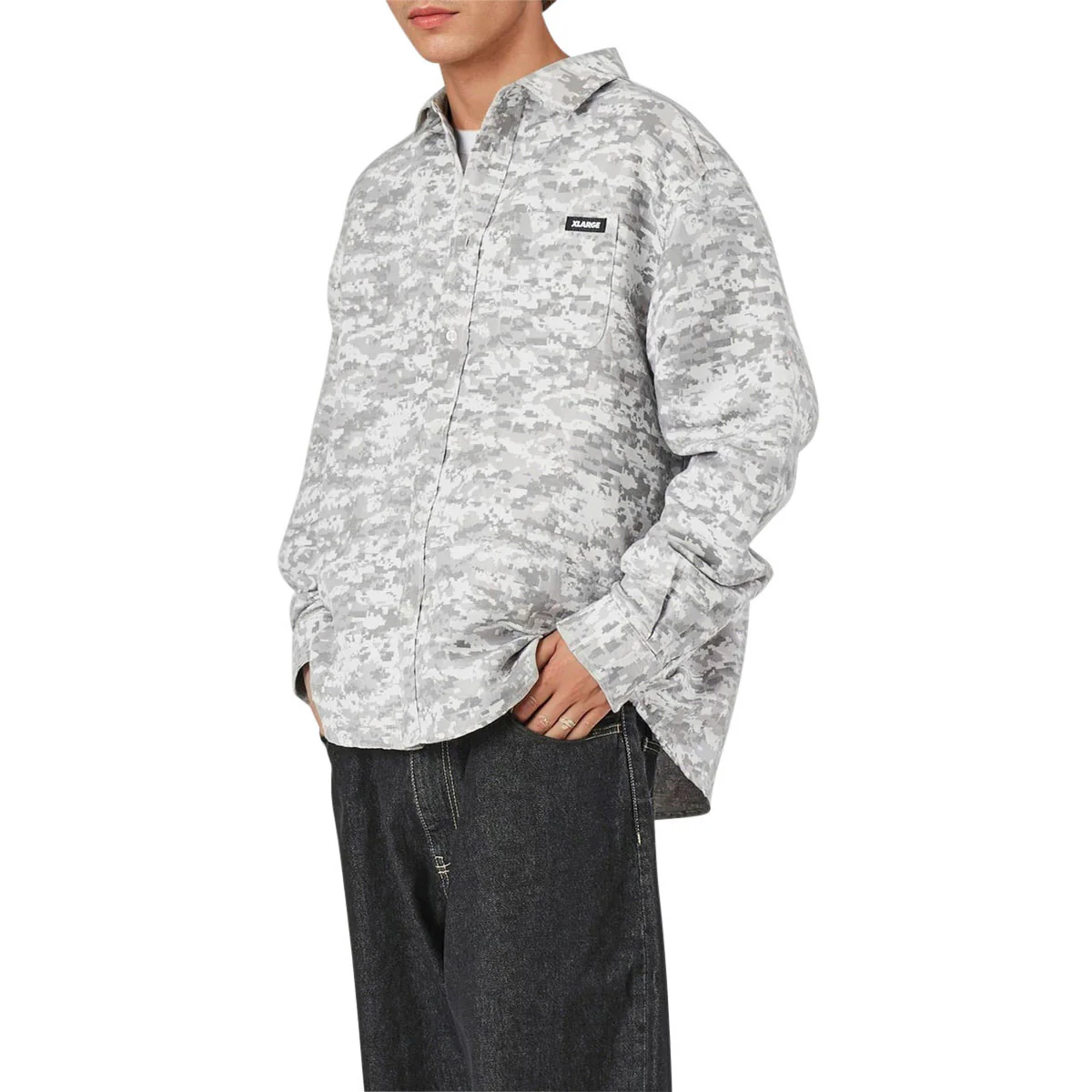 XLarge Long Sleeve Shirt - White