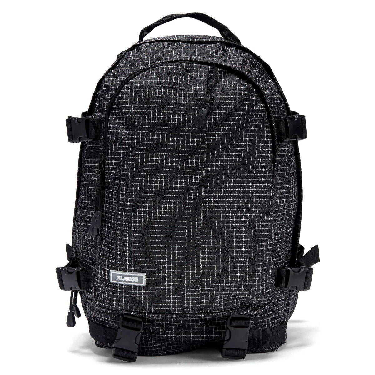 XLarge Standard Logo Patched Ripstop Daypack - Black