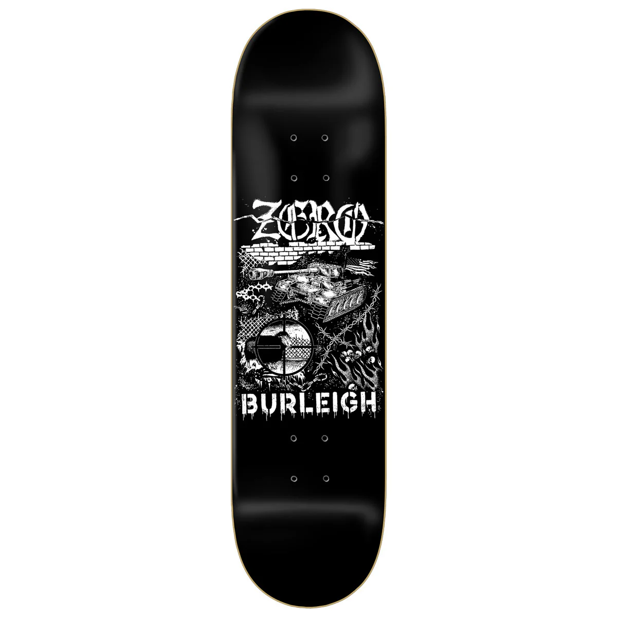Zero Burleigh Black Sheep Skateboard Deck - 8.50"