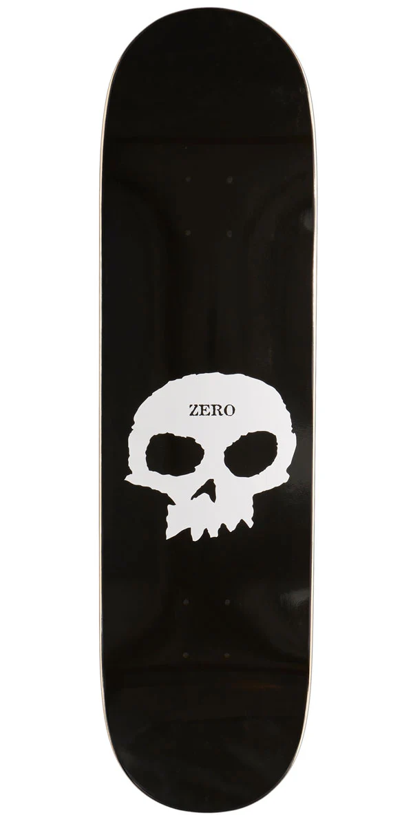 Zero Single Skull Skateboard Deck - 8.50"