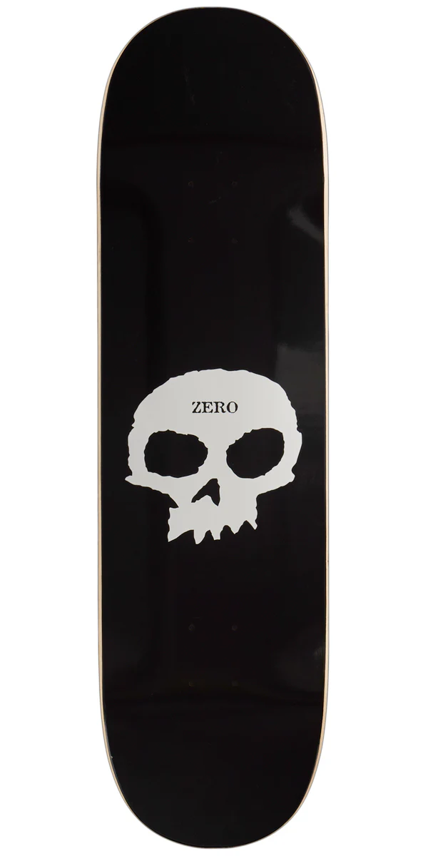 Zero Single Skull Skateboard Deck - 8.625"
