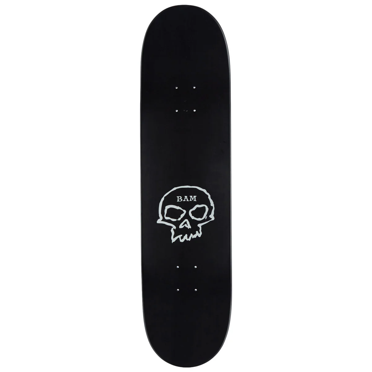 Zero x Bam Single Skull Skateboard Complete - Black - 8.25" - Image 2