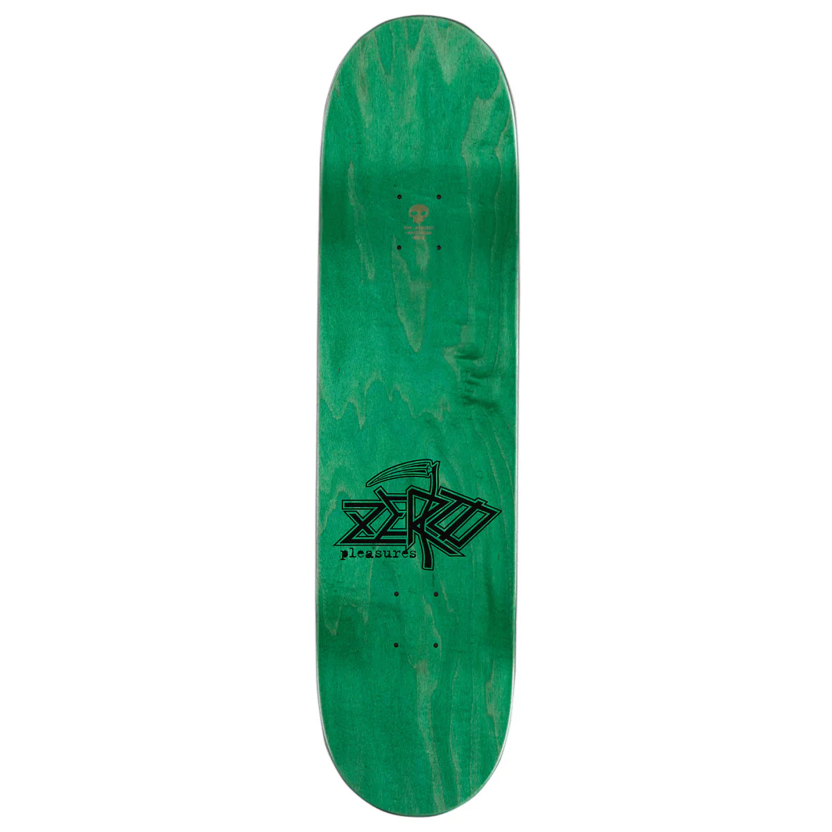 Zero x Pleasures Death Skateboard Deck - 8.50" - Image 2